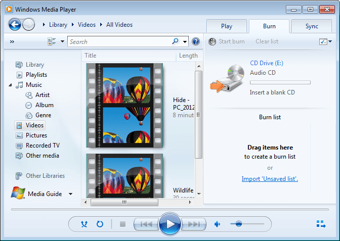Windows media player download microsoft